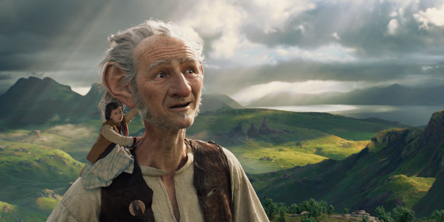 The BFG (2016) - Ruby Barnhill and Mark Rylance