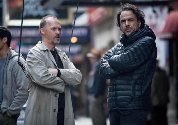 Michael Keaton and Birdman director Alejandro González Iñárritu