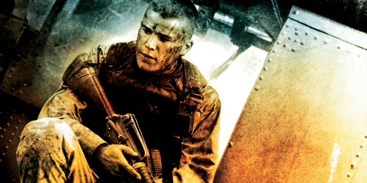 Black Hawk Down Josh Hartnett with machine gun