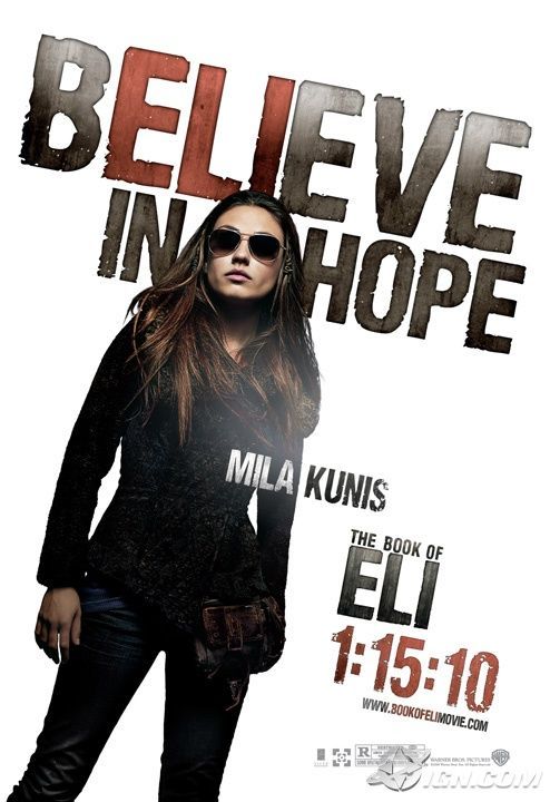 book of eli poster mila kunis