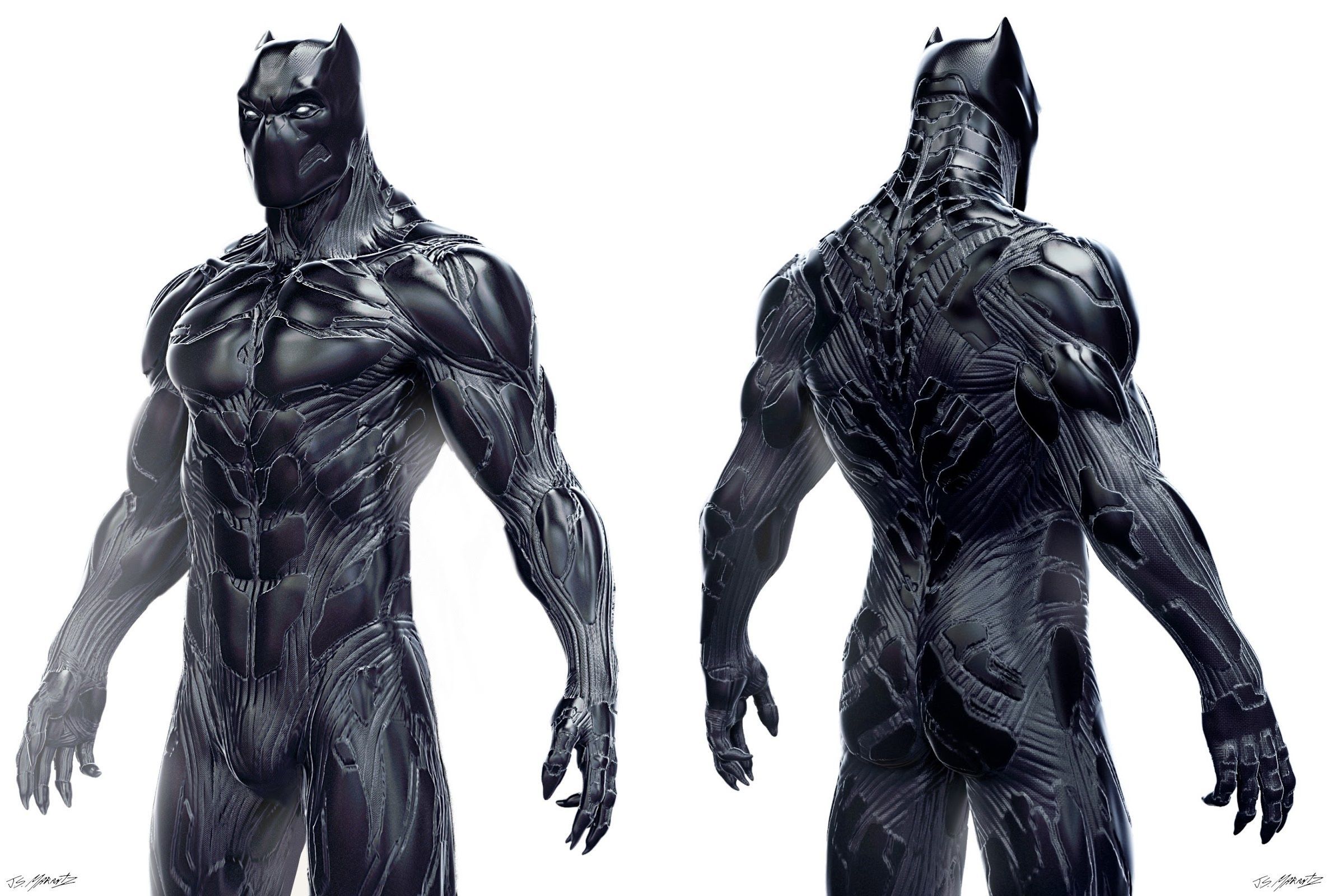Black Panther concept art, Chadwick Boseman