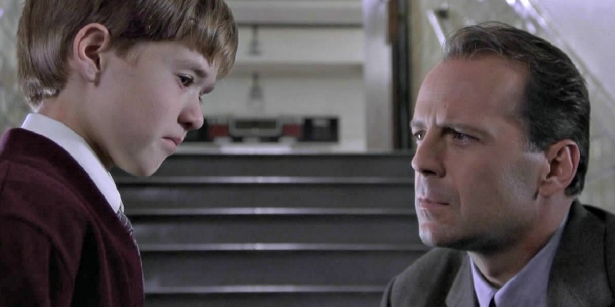 Bruce Willis and Haley Joel Osment in &quot;The Sixth Sense&quot;