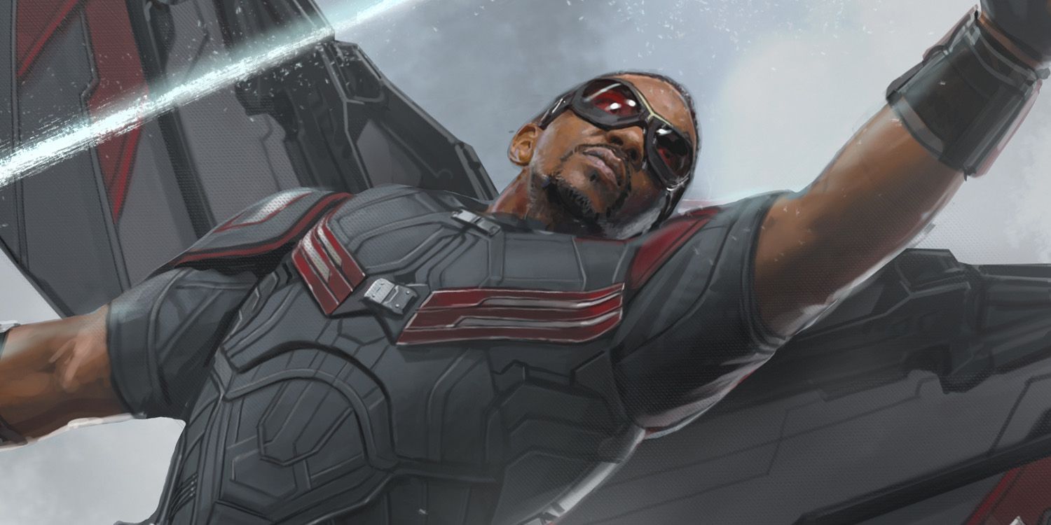 Captain America: Civil War - Falcon artwork