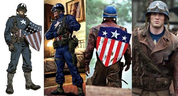 Captain America's Second Costume