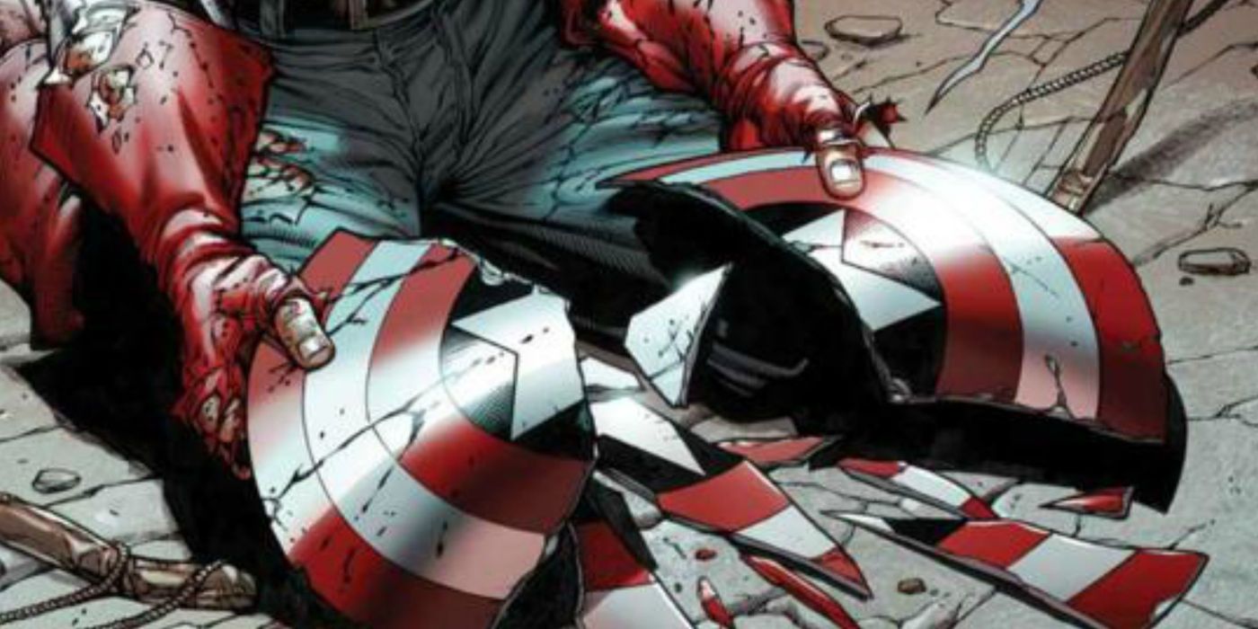 Captain America Shield Broken