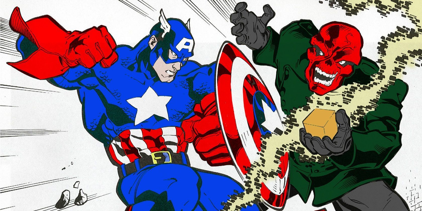 Captain America and Red Skull - Best Superhero Rivalries