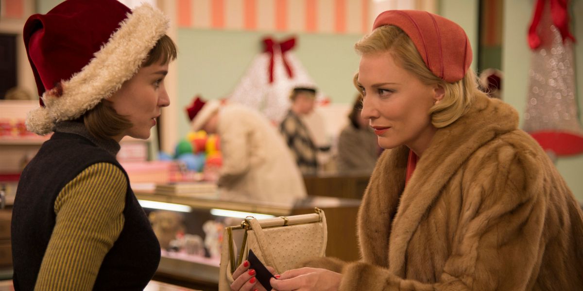 Rooney Mara et Cate Blanchett dans Carol