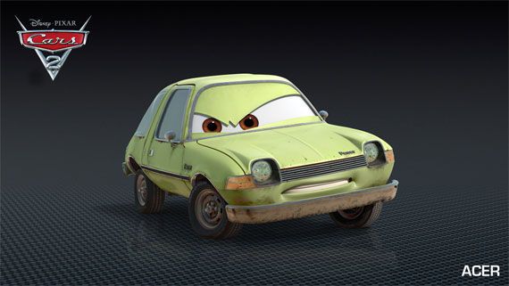 Meet the Cars 2 new characters - Acer