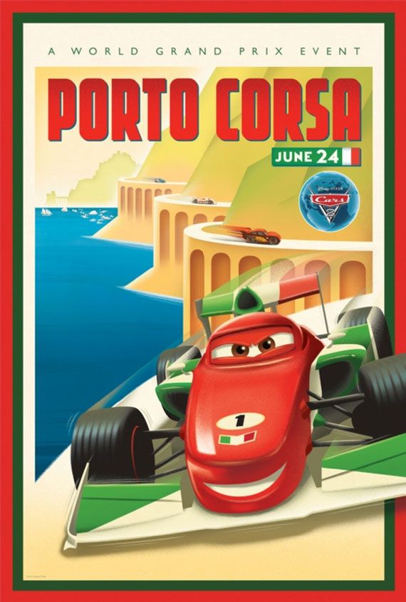 Cars Francesco Bernoulli movie poster