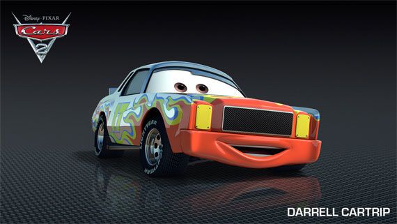 Meet the Cars 2 new characters - Darrell Cartrip
