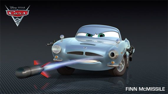 Meet the Cars 2 new characters - Finn MicMissile