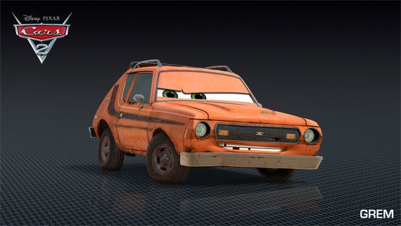 Meet the Cars 2 new characters - Grem