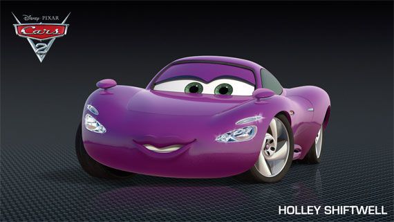 Meet the Cars 2 new characters - Holley Shiftwell
