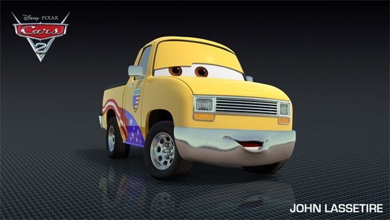 Meet the Cars 2 new characters - John Lassetire