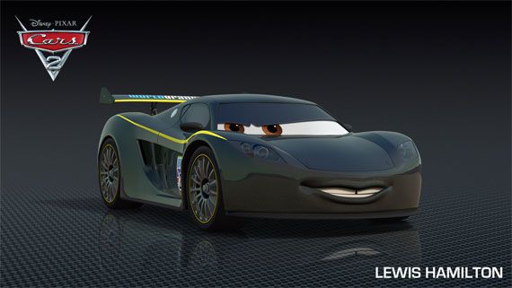 Meet the Cars 2 new characters - Lewis Hamilton
