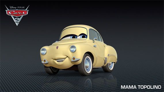 Meet the Cars 2 new characters - Mama Topolino
