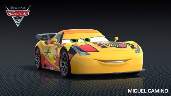 Meet the Cars 2 new characters - Miguel Camino