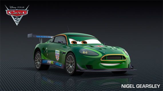 Meet the Cars 2 new characters - Nigel Gearsley