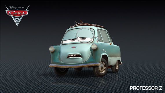 Meet the Cars 2 new characters - Professor Z