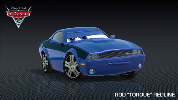 Meet the Cars 2 new characters - Rod &quot;Torque&quot; Redline