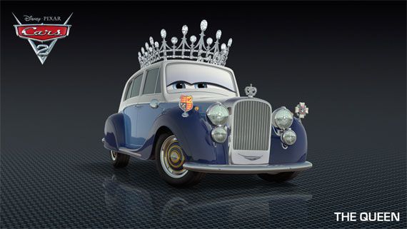 Meet the Cars 2 new characters - The Queen