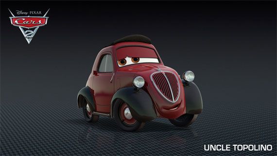 Meet the Cars 2 new characters - Uncle Topolino