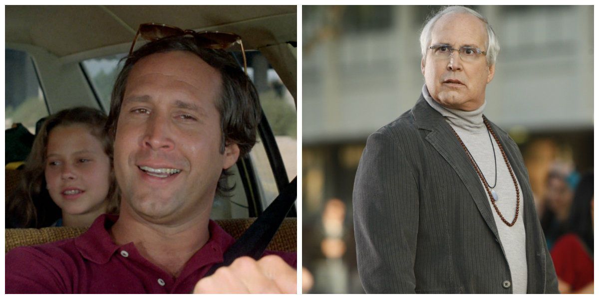 Chevy Chase then and now