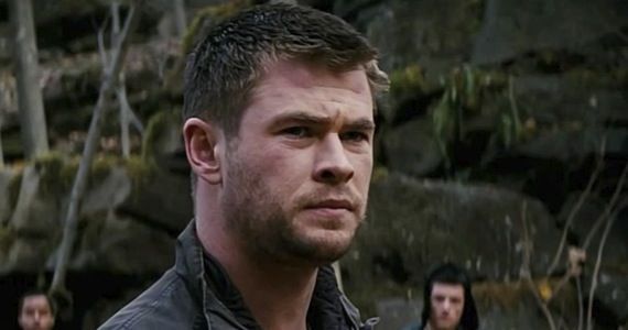 Chris Hemsworth in the Red Dawn remake