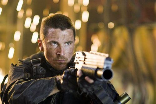 Christian Bale as John Connor in Terminator