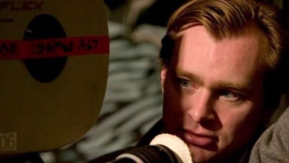 Christopher Nolan filming