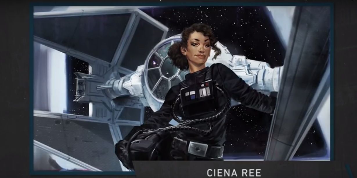 An image of Ciena Ree, as revealed on The Star Wars Show