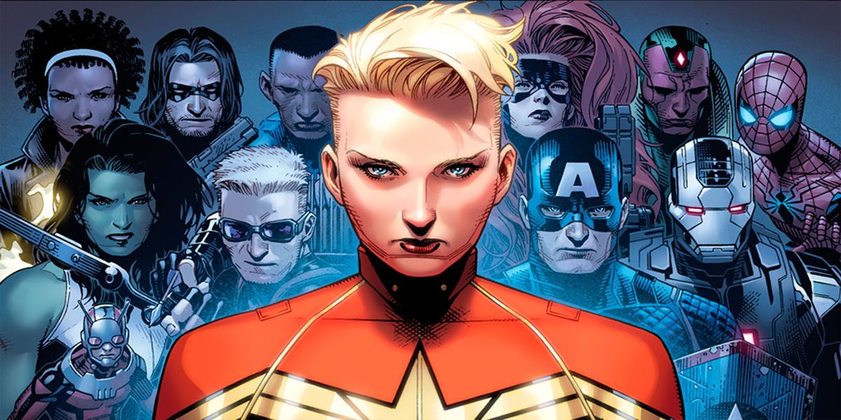 Civil War 2 Team Captain Marvel Carol Danvers