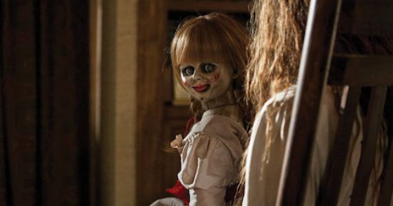 The Annabelle doll from The Conjuring