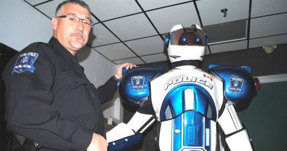 Police and Robot