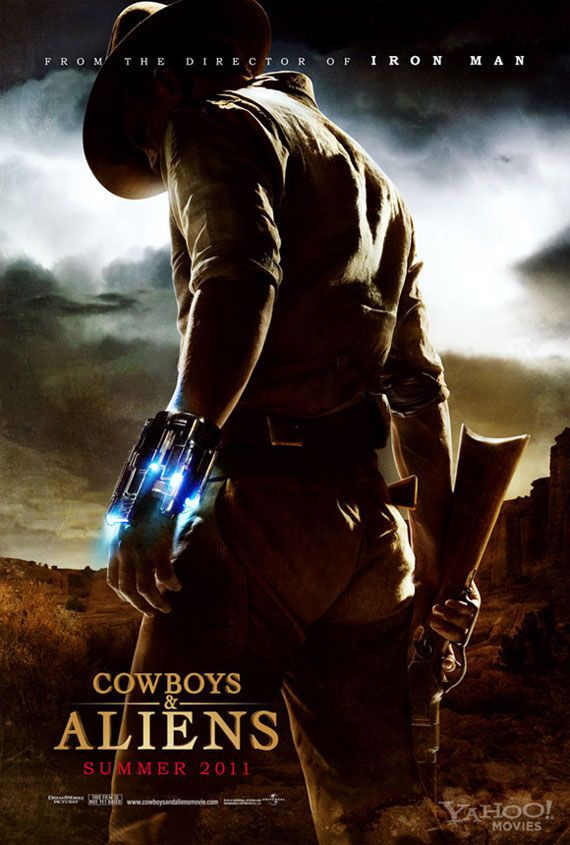 First official Cowboys and Aliens teaser poster