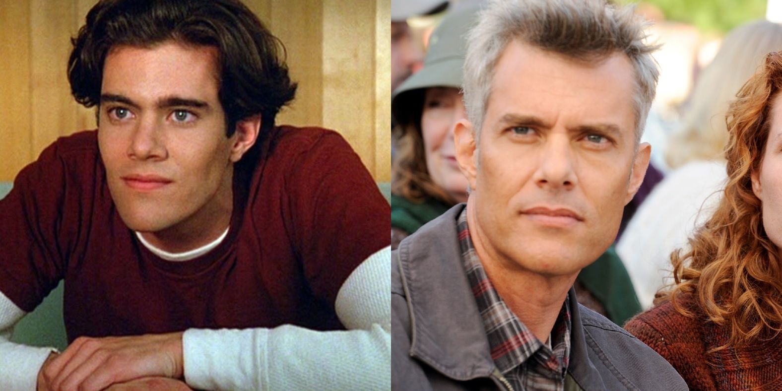 Dana Ashbrook as Bobby Briggs on Twin Peaks and today. 