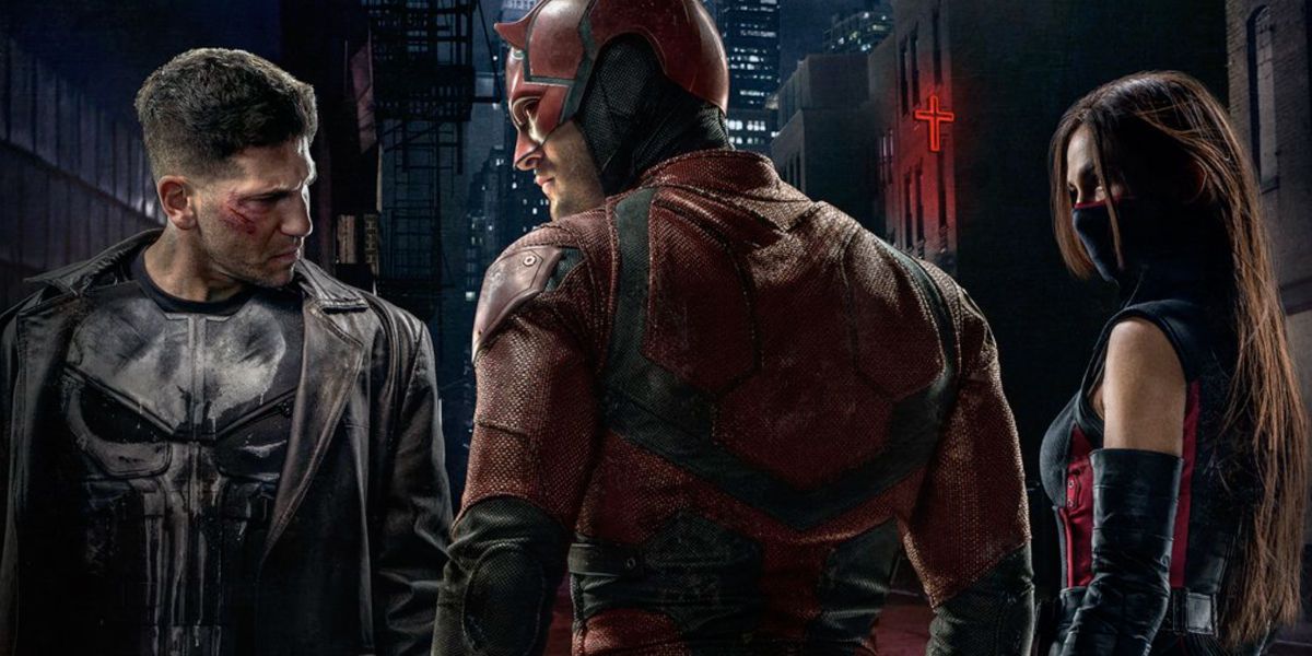 Daredevil season 2 - Daredevil, Punisher and Elektra