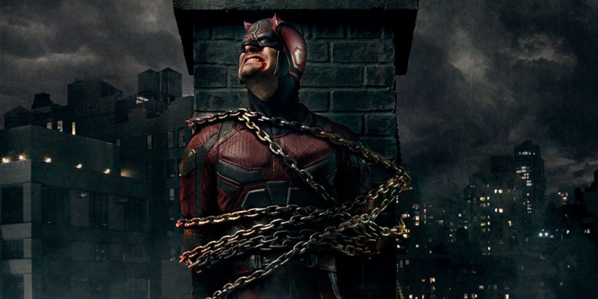 Daredevil season 2 artwork and preview - Matt Murdock in Chains