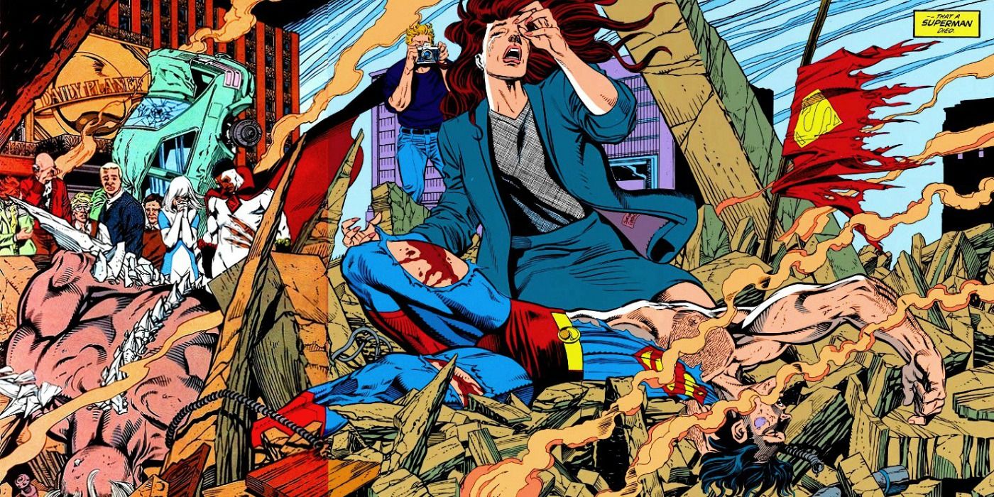 The Death of Superman - 10 Superman Comics para ler antes de Batman vs Superman