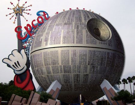 Pros &amp; Cons of Disney Buying Lucasfilm - Death Star Epcot