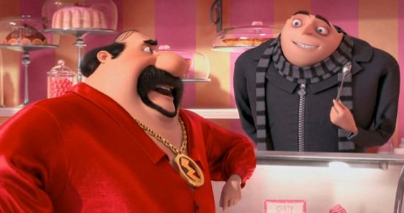Eduardo and Gru in Despicable Me 2 (Review)