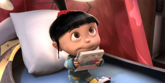 Agnes in Despicable Me review