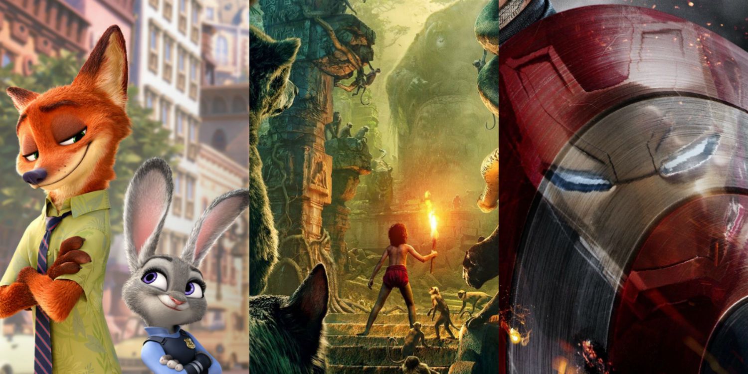 Disney 2016 box office - Zootopia, Jungle Book and Civil War