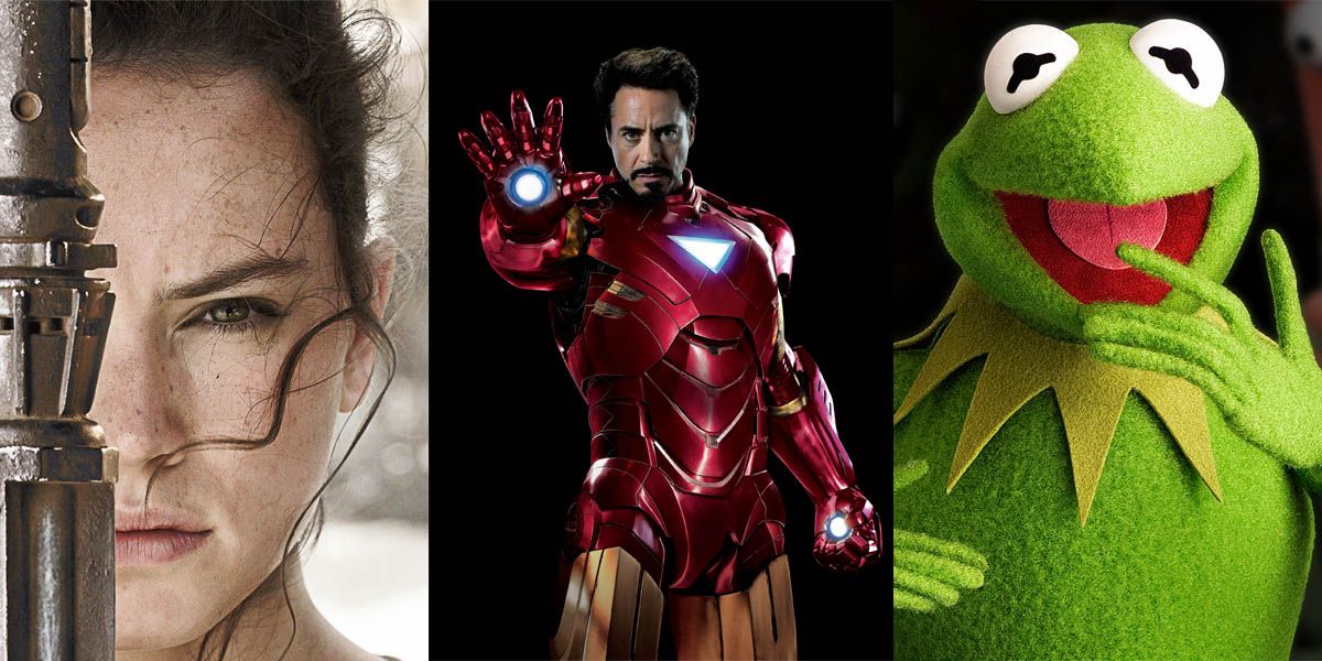 Disney Owns Rey, Iron Man and Kermit