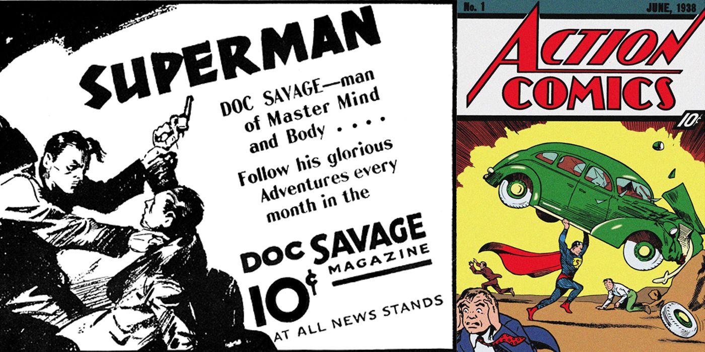 Doc Savage Superman Superhero Inspiration