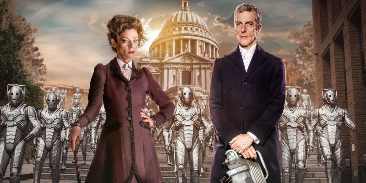 Missy (Michele Gomez) and The Doctor (Peter Capaldi) on Doctor Who