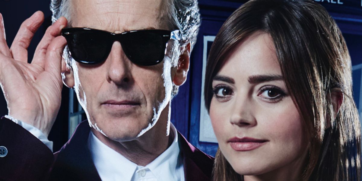 Doctor Who - Peter Capaldi and Jenna Coleman in season 9