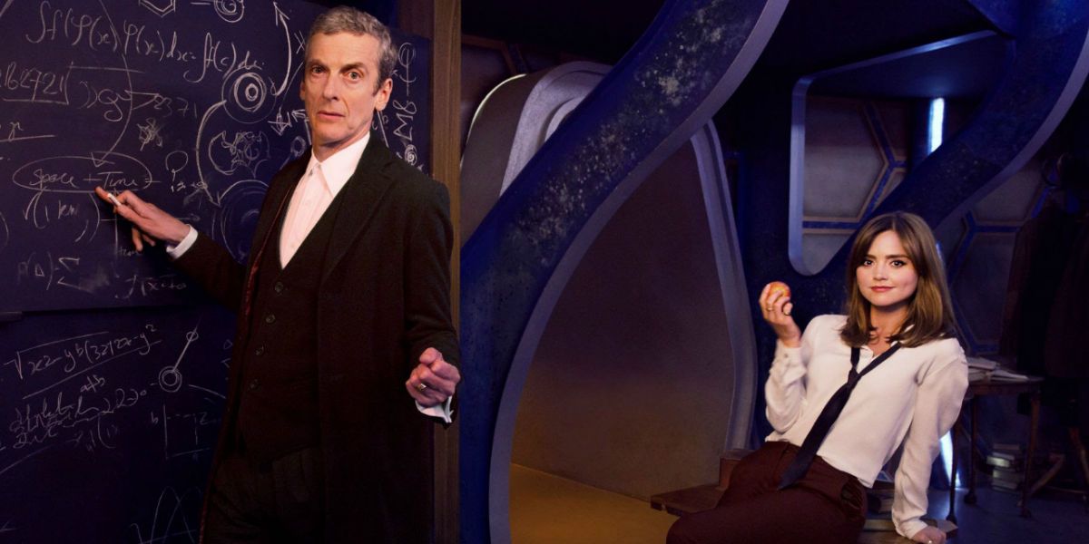 Peter Capaldi and Jenna Coleman - Doctor Who season 9