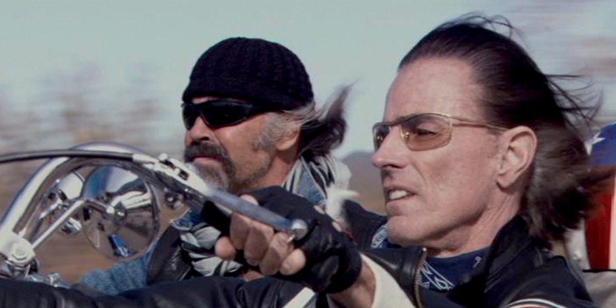 Two men on their bike in Easy Rider 2
