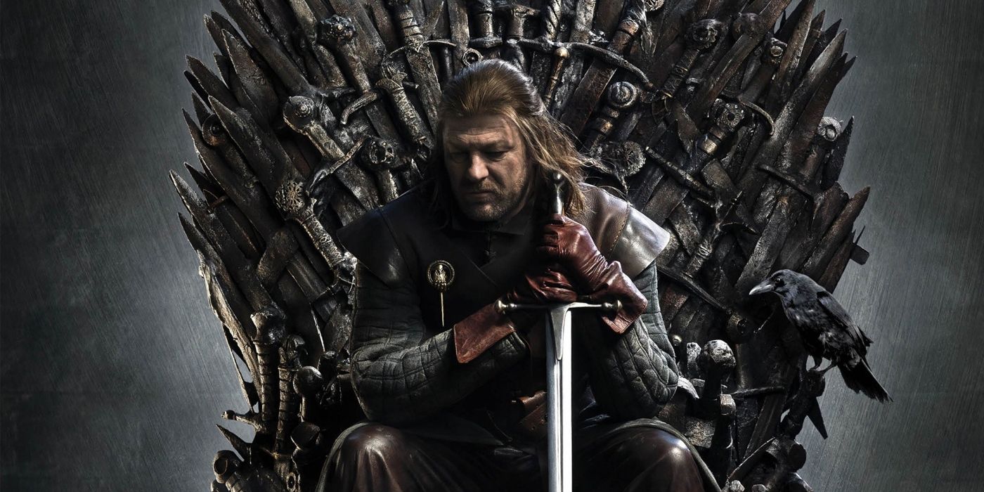 Eddard Stark on the Iron Throne